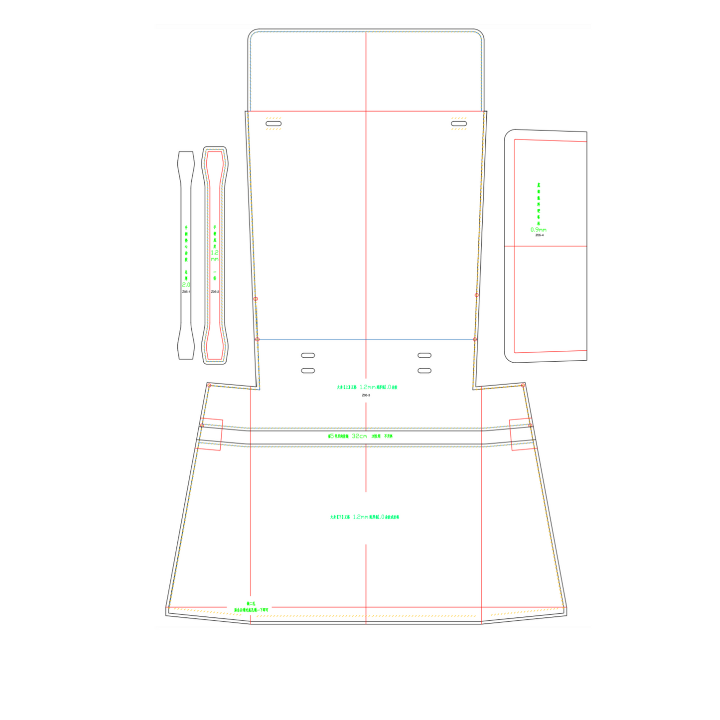 PDF Leather Bag Pattern - Loro Inspired Backpack Bag - DWIPDFZSZ05