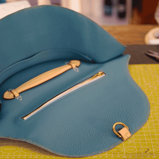PDF Leather Bag Pattern - Fanny Pack - DWIPDFZS189