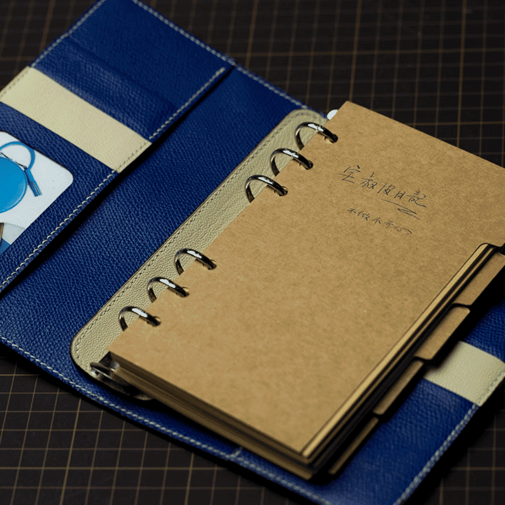 PDF Leather Notebook Cover Pattern - DWIPDFZS83