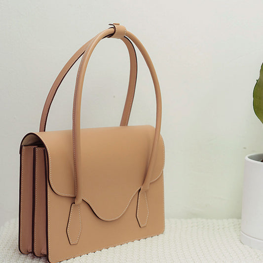 PDF Leather Bag Pattern - Accordion Shaped Shoulder Bag - DWIPDFZS123