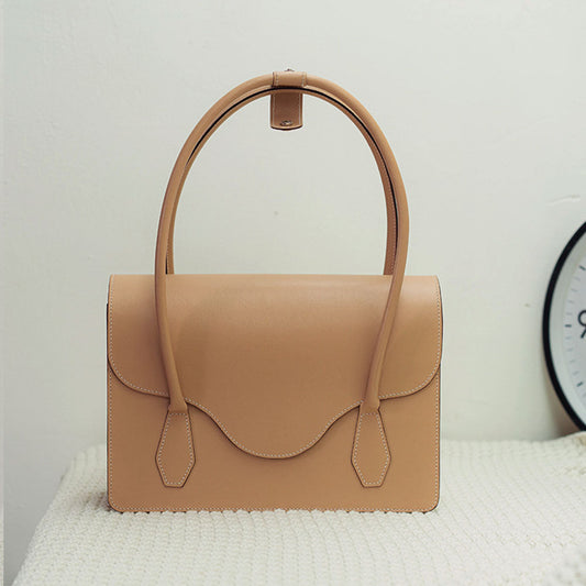 PDF Leather Bag Pattern - Accordion Shaped Shoulder Bag - DWIPDFZS123