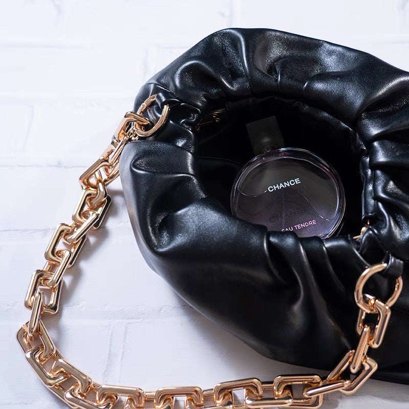PDF Leather Bag Pattern - The Chain Pouch - DWIPDFZS133