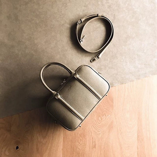 PDF Leather Bag Pattern - Boston Leather Bag - DWIPDFZS138