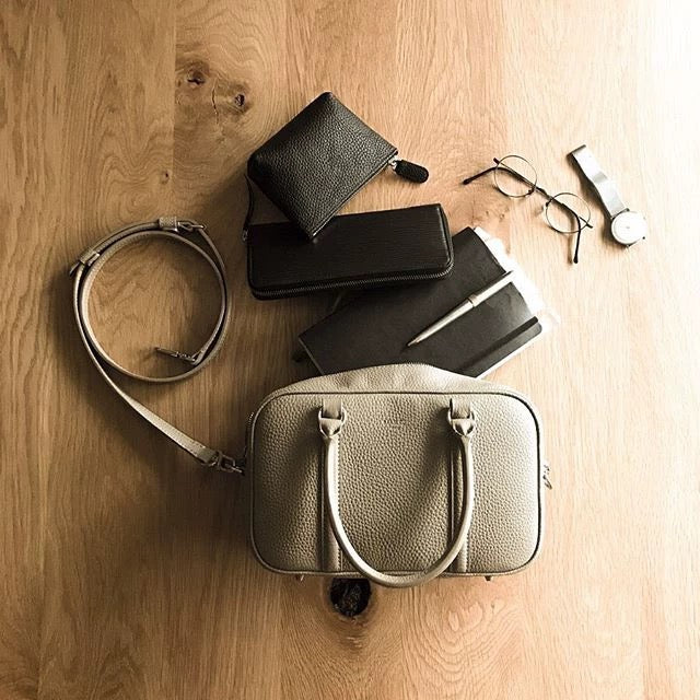 PDF Leather Bag Pattern - Boston Leather Bag - DWIPDFZS138