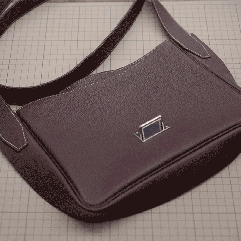 PDF Leather Bag Pattern - Steve Messenger Inspired Bag - DWIPDFZS186