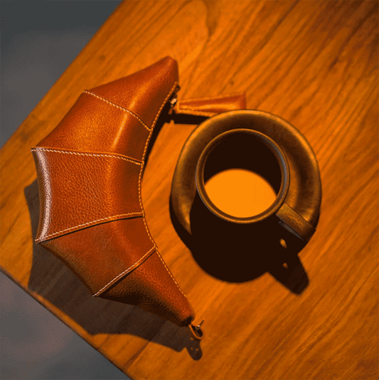 PDF Leather Bag Pattern - Croissant Shaped Bag - DWIPDFZSZ13