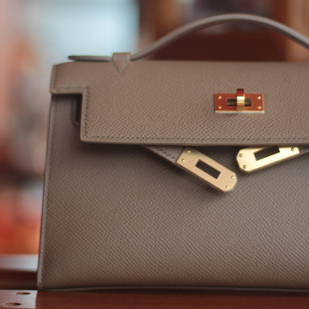 PDF Leather Bag Pattern - Kelly Pochette Inspired - DWIPDFZS169