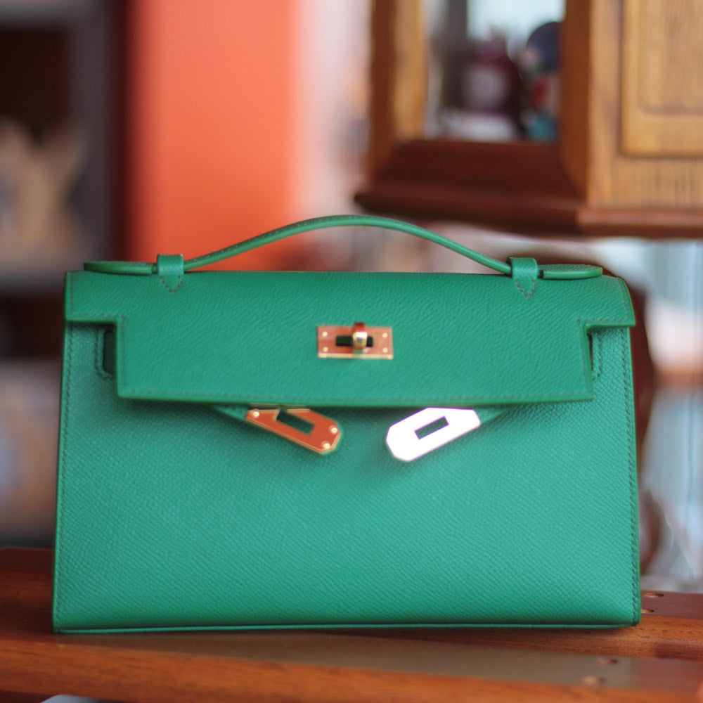 PDF Leather Bag Pattern - Kelly Pochette Inspired - DWIPDFZS169