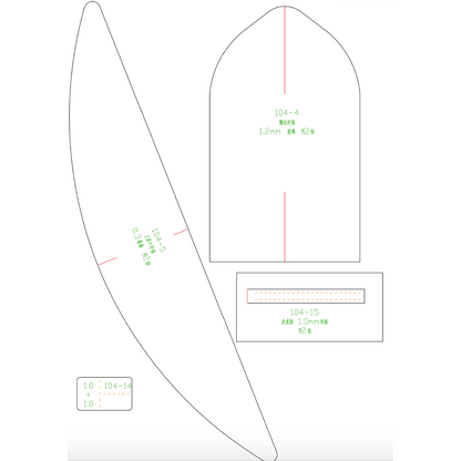 PDF Leather Bag Pattern - Cubi Bag Inspired Template - DWIPDFZS104