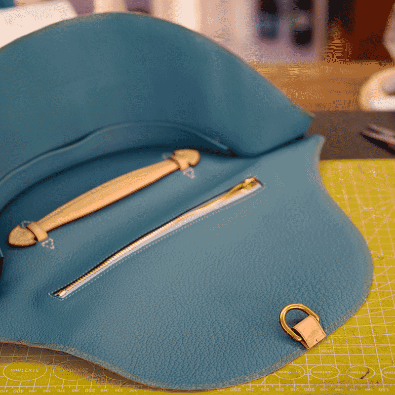 PDF Leather Bag Pattern - Fanny Pack - DWIPDFZS189