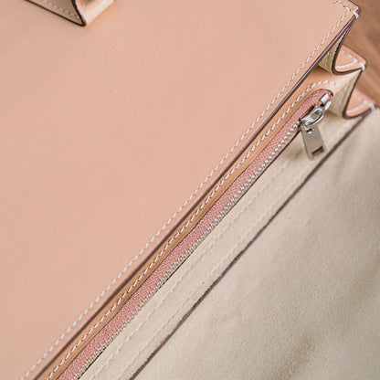 PDF Leather Bag Pattern - Accordion Shaped Shoulder Bag - DWIPDFZS123