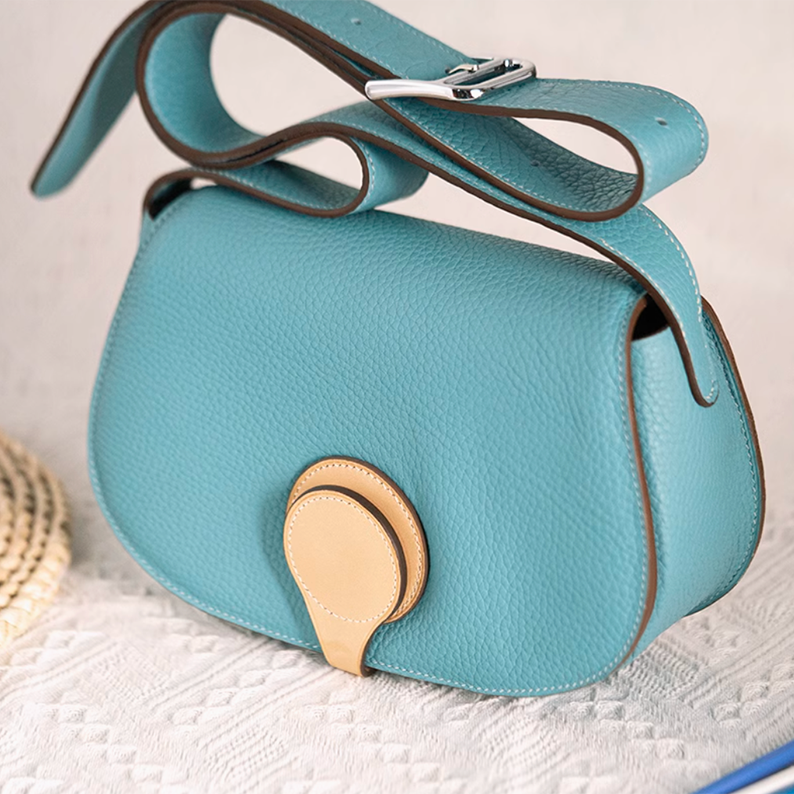 PDF Leather Bag Pattern - Crossbody Bag - DWIPDFZS091