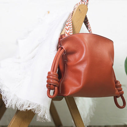 PDF Leather Bag Pattern - Flamenco Inspired Drawstring Bag - DWIPDFZS188