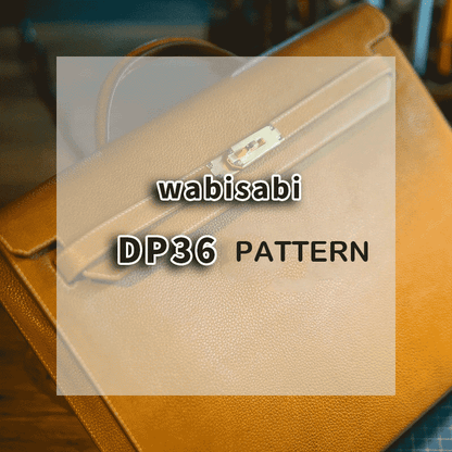 PDF Leather Bag Pattern - DP36 Inspired Bag - DWIPDFZSDP36